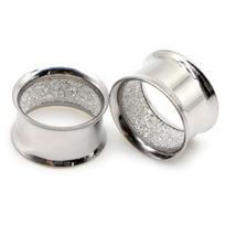 Auskarai tuneliai Shine Silver, 2vnt; 8mm, 10mm, 12mm, 14mm