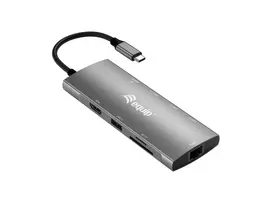 "Equip Dock USB-C->HDMI.GbE.USB2.0.3xUSB3.0.100WPD.+ 25cm si"