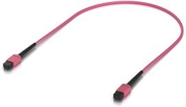 Ubiquiti Indoor OM4 multi-mode fiber  patch cable with MPO-12 Type | UACC-OFC-MA-MPMP-0.5M | 810084697764