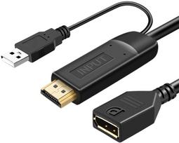 Adapter AV PremiumCord PremiumCord Adaptér HDMI 2.0 na DisplayPort 1.2 rozlišení 4K@60Hz 25cm | kportad22 | 8592220020392