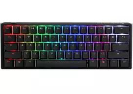 Ducky One 3 Classic Mini klaviatūra Žaidimams USB Anglų (JAV) Juoda, Balta