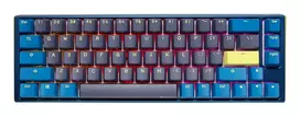 Ducky One 3 SF DayBreak klaviatūra Žaidimams USB Vokiečių Juoda, Mėlyna
