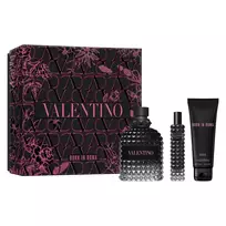 SET VALENTINO „Born In Roma“ vyrams: EDT purškiklis 100 ml + dušo gelis 75 ml + EDT purškiklis 15 ml