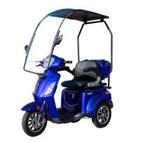 Elektrinis triratis motoroleris / skuteris MS03T, 1kW 20AH Ličio jonų EEC ⚡️eMOTO