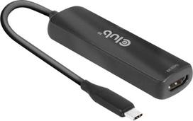Club 3D CLUB3D USB Gen2 Type-C to HDMI™ 8K60Hz or 4K120Hz HDR10+ with DSC1.2 with Power Delivery 3.0 Active Adapter M/F