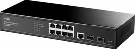 Cudy GS2008S2 network switch Managed L2 Gigabit Ethernet (10/100/1000) 1U Black