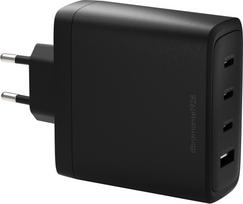 Dbramante1928 - EU Wall Charger - 3xUSB-C 140W + 1xUSB-A - BLK