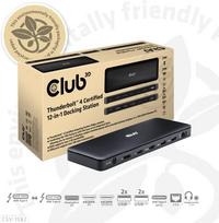 Delock CLUB3D Thunderbolt™ 4 Certified 12-in-1 Docking Station
