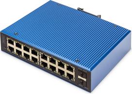 Digitus Industrial 16+2 -Port L2 managed Gigabit Ethernet Switch