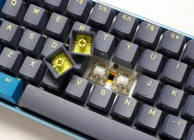 Ducky One 3 Daybreak Mini keyboard Gaming USB German Black, Blue, Green