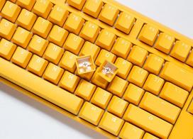 Ducky One 3 Yellow keyboard Gaming USB German