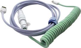 Ducky Premicord USB cable 1.8 m USB A USB C Blue, Green