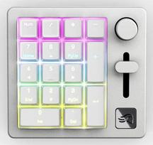 Glorious Keychron GMMK Numpad keyboard Home/Office USB + RF Wireless + Bluetooth White