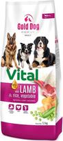 Gold Dog Premium Vital lamb and rice - dry dog food - 12kg