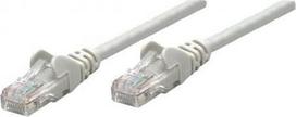 Intellinet Network Patch Cable, Cat6A, 50m, Grey, Copper, S/FTP, LSOH / LSZH, PVC, RJ45, Gold Plated Contacts, Snagless, Booted, Lifetime Warranty