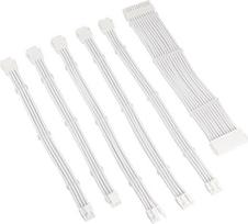 Kolink Core Adept Braided Cable Extension Kit - White