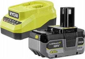 Ryobi 255327 RYOBI Akumulator 4Ah + Ładowarka RC18120A-140X