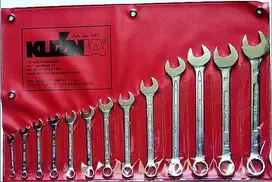 FORGE COMBINATION WRENCHES SET 9 pcs. 8-24mm Cr-V RWPn