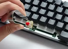 Ducky One 3 Yellow TKL klaviatūra Žaidimams USB Vokiečių Geltona