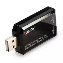 Lindy 38331 vaizdo ir garso signalų ilgintuvas Garso ir vaizdo siųstuvas ir siųstuvas-imtuvas Juoda
