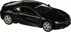 KiNSMART automobilis, BMW i8, juodas