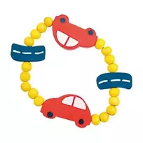 Apyrankė su mediniais karoliukais, Automobiliukai