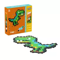 Plus Plus dėlionė pagal skaičius, T-REX, 250 det.