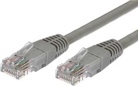 TB Cable Patchcord cat.5e RJ45 UTP 1m. grey