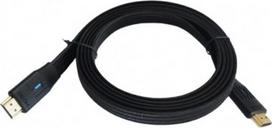 TB HDMI Cable v 2.1 flat black 3m