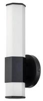 Šviestuvas sieninis Elstead Lighting Facet, LED, 3000 °K, 1 x 12 W, balta sp. / juoda sp.