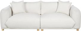 Sofa Beliani Luvos, balta sp., 104 x 220 cm x 75 cm