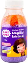 Vonios druska Kakė Makė Magiški kristalai, 200 g, oranžinė sp./violetinė sp.