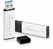 MediaRange High Performance 16GB, USB-Stick - sidabrinis/juodas, USB-A 3.2 Gen 1