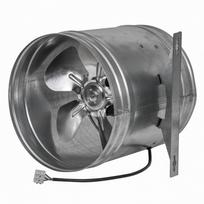 Kanalinis žemo slėgio ventiliatorius d160 mm, ZKM160, metalinis
