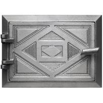 Aliumininės durelės pelenams 170x110/214x155 mm