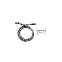 Elastinga metalizuota dušo žarna 1/2", 1,5–2 m, chromuota