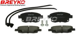 DAVID VASCO Stabdžių kaladėlių komplektas Brake pad set Q1725