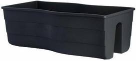 FORM PLASTIC Vazonas balkonui 60cm juodas