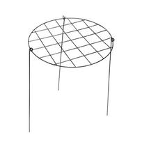 Atrama augalams apvali su grotelėmis juoda sp. D50xH75 cm Gardenita