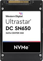 Dysk serwerowy WD DC SN650 15.4TB 2.5'' PCI-E x4 Gen 4 NVMe  (0TS2375) | 0TS2375 | 829686008533