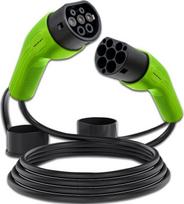 Kabel do ładowania samochodów Qoltec Typ 2, 400V, 22kW, 32A, 5m (52474) | 52474 | 5901878524740