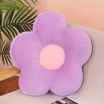 Pliušinė gėlės pagalvė, Violetinė