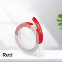 Dymo 3D etikečių juostos rinkinys, Raudona