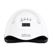180 W saulės nagų lempos džiovintuvas Uv šviesos gelio kietinimo mašina Laikmatis Led profesionalus įrankis
