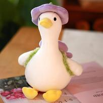 Ančiuko pliušinis pagalvės žaislas, Violetinė