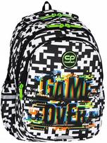 Mokyklinė kuprinė CoolPack, juoda/balta