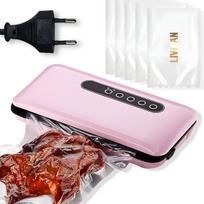 LIVMAN F001 sausiems ir drėgniems maisto produktams su 5 vakuuminiais maišeliais, 90W
