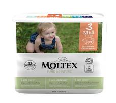 Sauskelnės Moltex Pure & Nature 3 Midi 4-9kg 33vnt