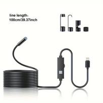 HD endoskopinė apžiūros kamera su LED, 5m/499,87cm