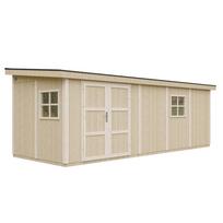 Sodo namelis Timbela SmartSide M941, 604 cm x 236 cm x 231 cm, rusva sp.